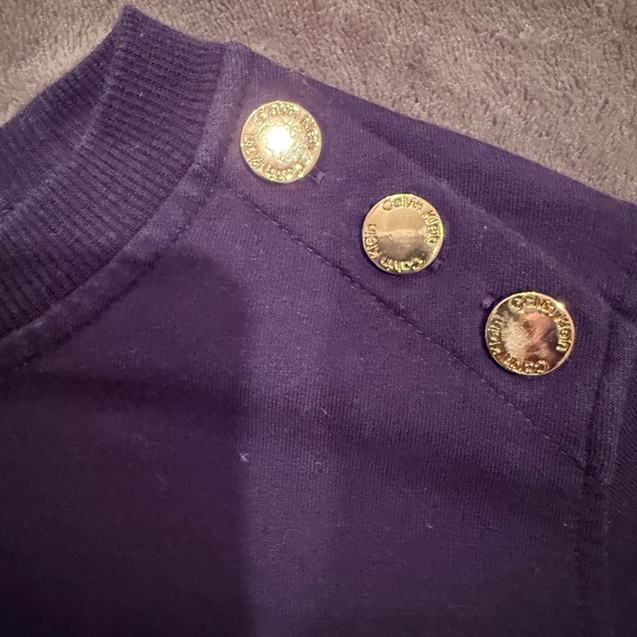 Calvin Klein Crewneck with Gold Accents - Picture 2 of 6